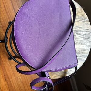 a new day Purple Crossbody Bag